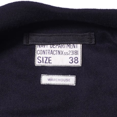 WAREHOUSE Lot.2208 “U.S.NAVY 6HOOK DECK JACKET BLOOD CHIT NAVY BLUE (NXss-23181) ブラッドチット 有”