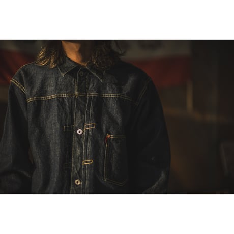 TCB jeans Late S40's Jacket 13.5oz(INDIGO TAB仕様)