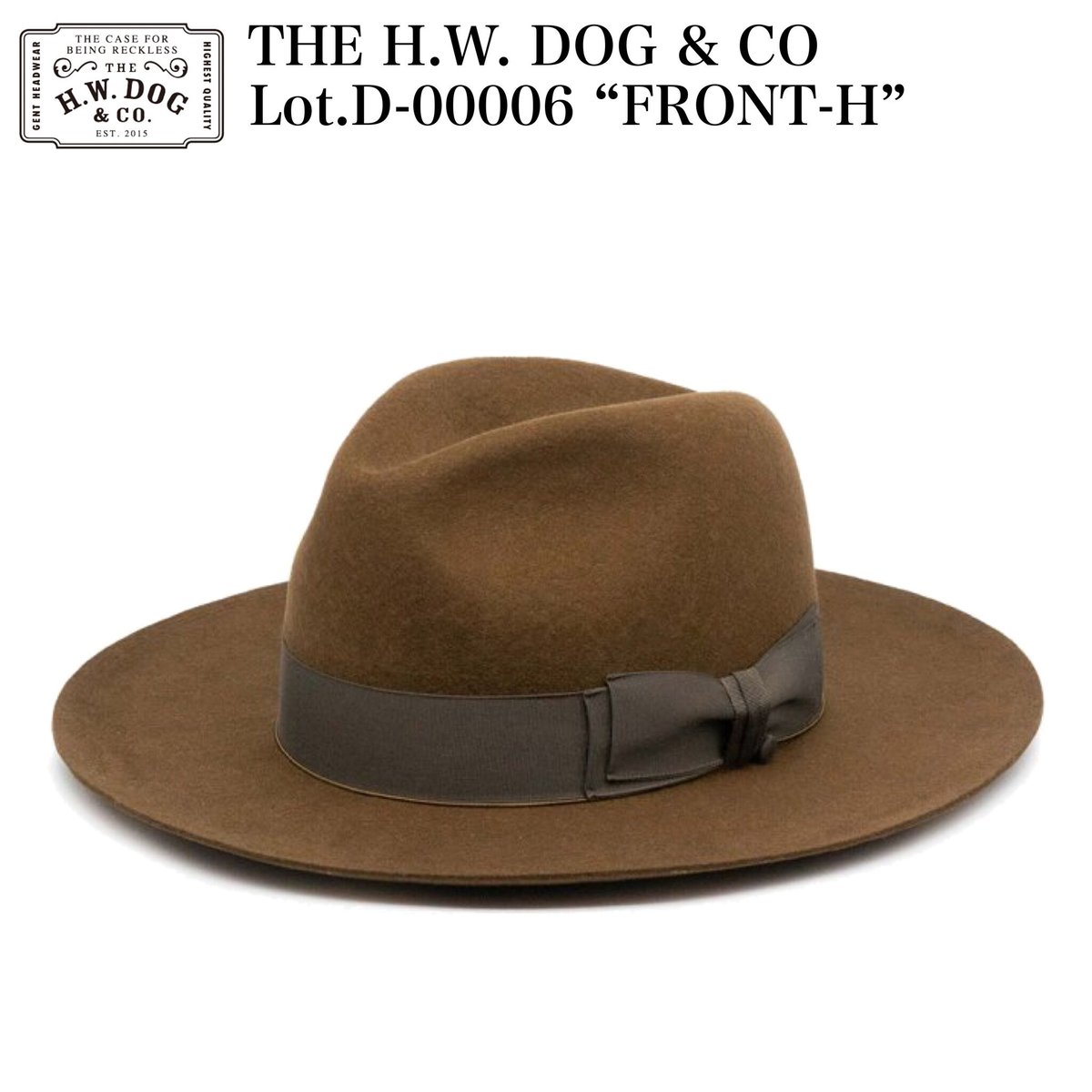 THE H.W. DOG & CO D-00006 “FRONT-H” | cross over