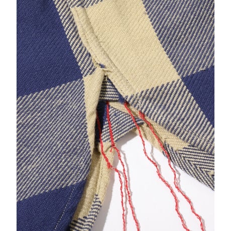 SUGAR CANE Lot.SC29147 “TWILL CHECK WORK SHIRT”