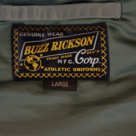 BUZZ RICKSON’S BR14448 RED N-3B “BUZZ RICKSON MFG CORP.” F-89 SCORPION