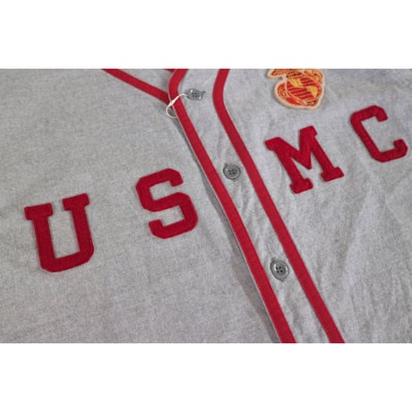 BUZZ RICKSON’S BR39268 BASEBALL SHIRT “USMC”