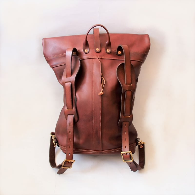 vasco VS-205L “LEATHER ROLL TOP RUCKSACK” | cro