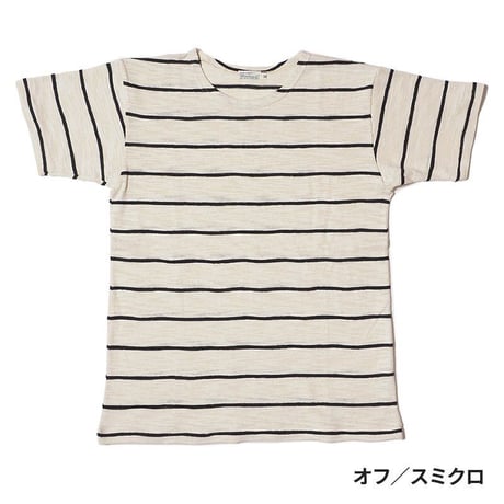 WAREHOUSE Lot.4087 “SHORT SLEEVE BORDER T-SHIRT”