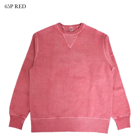 BARNS BR-3000PG “COZUN GUSSET CREW SWEAT PIGMENT DYEING”