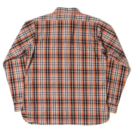 WAREHOUSE Lot 3022 FLANNEL SHIRTS WITH CHINSTRAP NON WASH