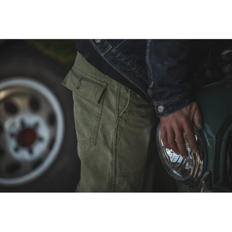 TCB jeans “50's BAKER PT OLIVE”