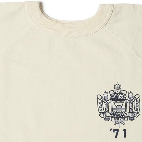 WAREHOUSE Lot.4104 2ND-HAND SHORT SLEEVE SWEAT “U.S.NAVAL ACADEMY”