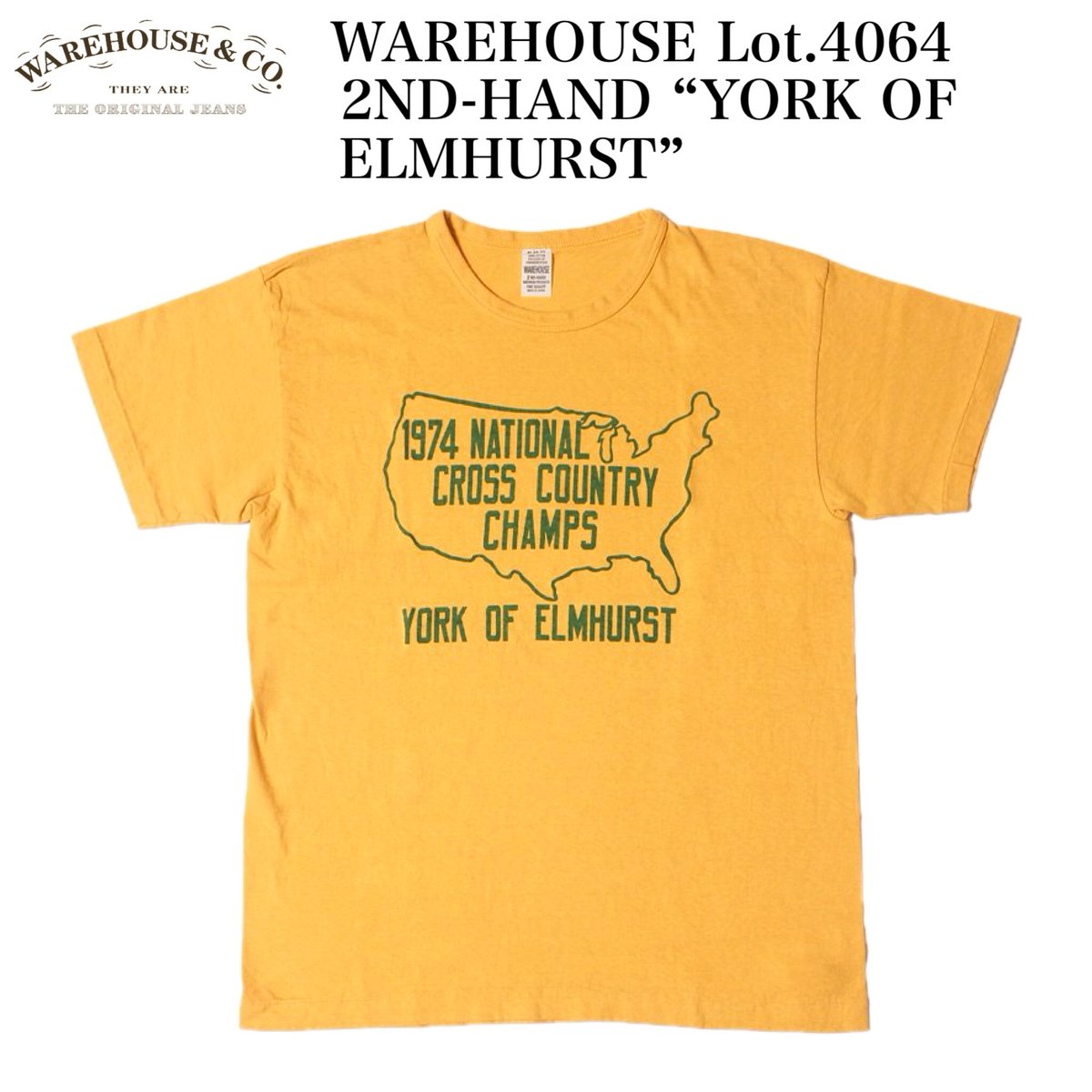 エ*ゾ様 WAREHOUSE & CO. /2ND-HAND Pique Lot Order fair for WAREHOUSE & CO. 's processed denim 