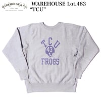 未使用品！ウエアハウス☆Lot.483 スウェットシャツ COAST GUARD WAREHOUSE ウエアハウス スウェット Lot 483 COAST GUARD