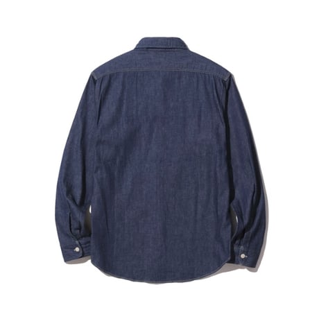 SUGAR CANE SC27852 “BLUE DENIM WORK SHIRT”