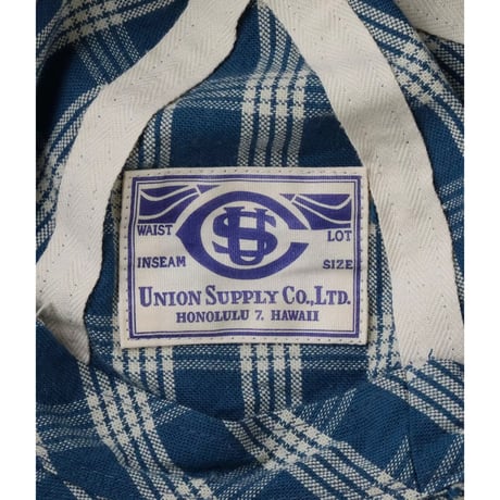 SUN SURF Lot.US02883 “UNION SUPPLY PALAKA CHECK HAT”