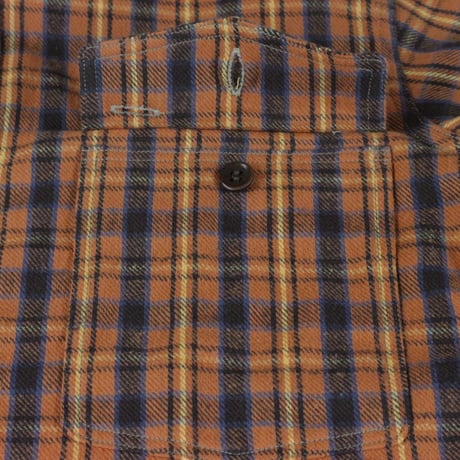 WAREHOUSE Lot.3022 “FLANNEL SHIRTS WITH CHINSTRAP NON WASH”