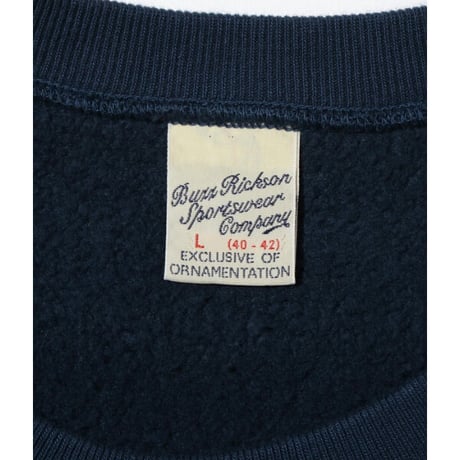 BUZZ RICKSON’S BR69140 HORIZONTAL KNITTING SWEAT SHIRTS “NAVY FOOTBALL”