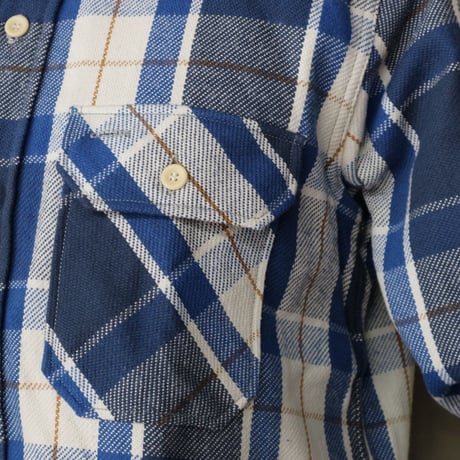 WAREHOUSE Lot.3104 C柄 Flannel Shirt NON WASH