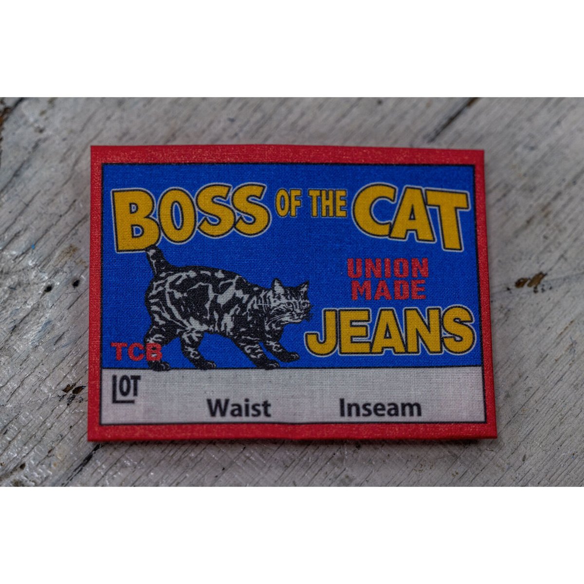 TCB jeans Boss of the Cat Overall | cross over