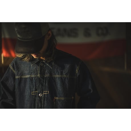 TCB jeans Late S40's Jacket 13.5oz(INDIGO TAB仕様)