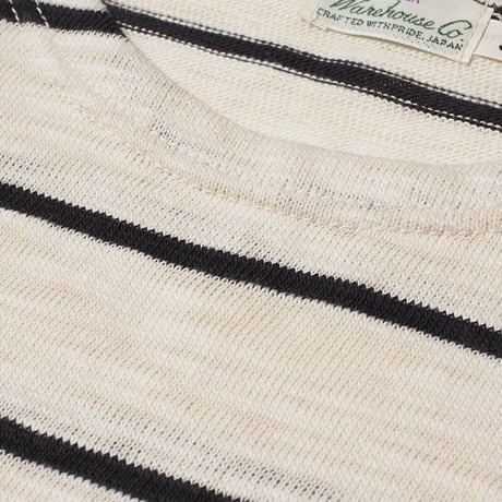 WAREHOUSE Lot.4087 “SHORT SLEEVE BORDER T-SHIRT”