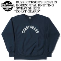 BUZZ RICKSON’S BR68913 HORIZONTAL KNITTING SWEAT SHIRTS “CORST GUARD”
