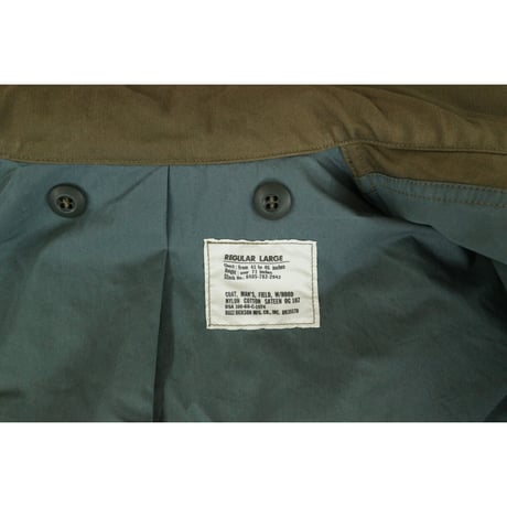BUZZ RICKSON’S BR11702 “M-65 COAT, MAN’S FIELD,”