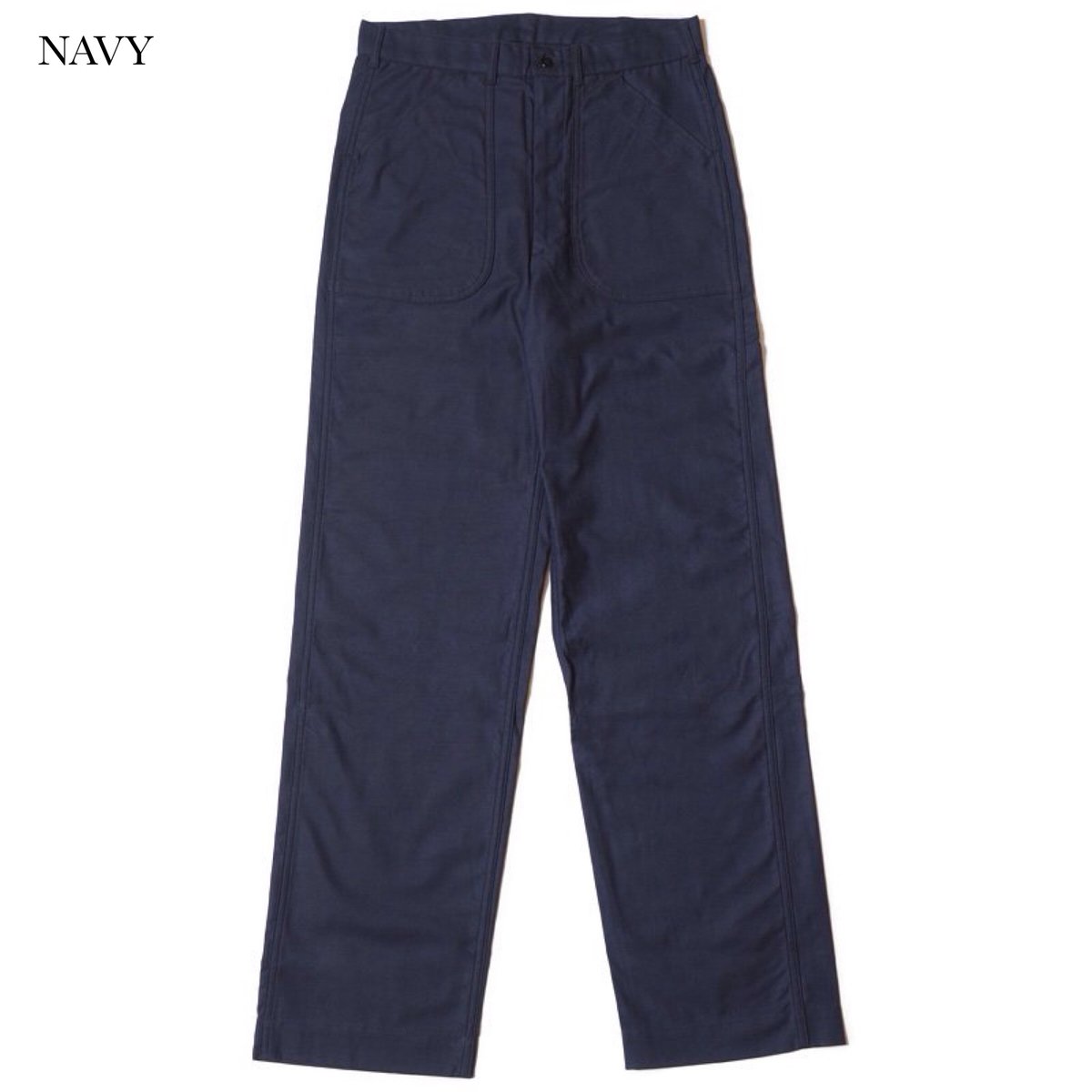 DENIME Lot.225 “BACK SATIN BAKER PANTS” | cross