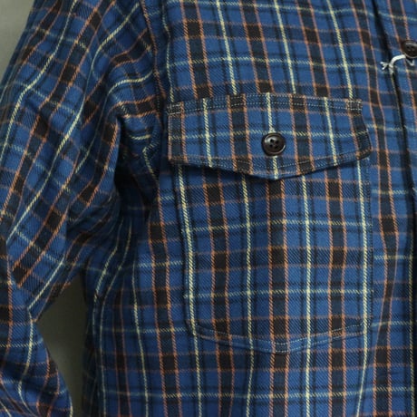WAREHOUSE Lot.3022 “FLANNEL SHIRTS WITH CHINSTRAP NON WASH”