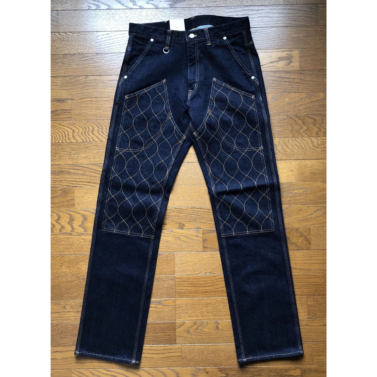 児島ジーンズ RNB1236 13oz ケブラーダブルニーシェルデニム 児島ジーンズ RNB1236 13oz ケブラーダブルニーシェルデニム