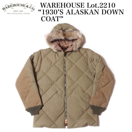 WAREHOUSE Lot.2210 “1930'S ALASKAN DOWN COAT”