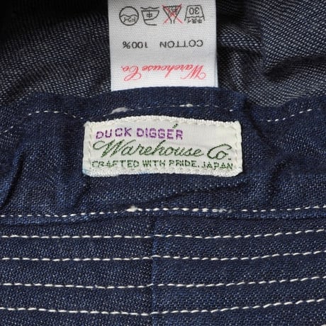 WAREHOUSE Lot.5200 “DENIM ARMY HAT”