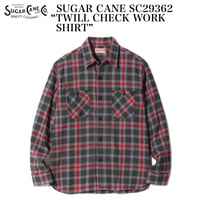 SUGAR CANE SC29362 “TWILL CHECK WORK SHIRT”