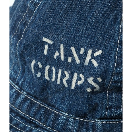 BUZZRICKSON’S Lot.BR02850 HAT, WORKING, DENIM VINTAGE WASHED STENCIL