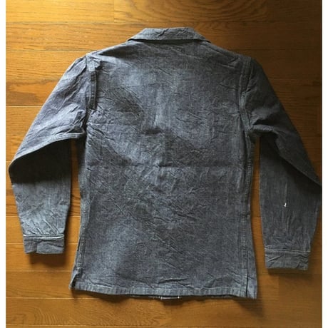 MISTER FREEDOM × SUGARCANE SC13185 9.4oz ”MN”DENIM MAP SHIRT
