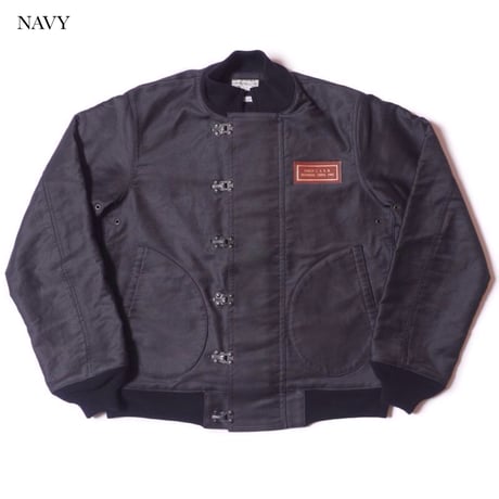 WAREHOUSE Lot.2208 “U.S.NAVY 6HOOK DECK JACKET BLOOD CHIT NAVY BLUE (NXss-23181) ブラッドチット 有”