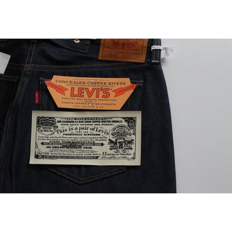 LEVIS VINTAGE CLOTHING Lot.501XX 1937MODEL 37501-0018