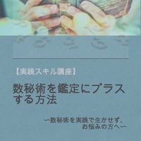 実践スキル講座　数秘術を鑑定にプラスする方法: 数秘術を実践で生かせず、お悩みの方へ 実践スキル講座シリーズ
