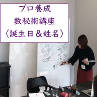 【オンライン】プロ養成！数秘術　3時間×2回講座（詳細テキスト＆鑑定例ほか資料付）