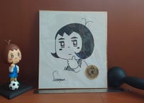 サヴィニャック直筆サイン 色紙