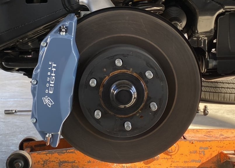 ランドクルーザー250専用 DOUBLE EGIHT キャリパーカバー フロント