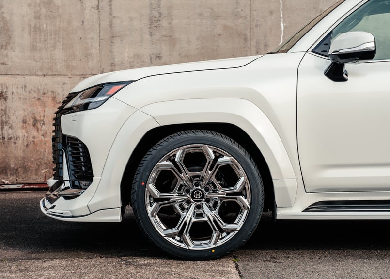 LEXUS LX600 モデリスタ オーバーフェンダー（フロント部のみ