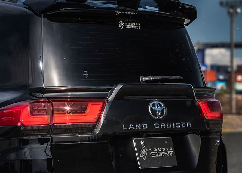 ランドクルーザー300 リアゲートスポイラー ダブルエイト | GMG ONLINE
