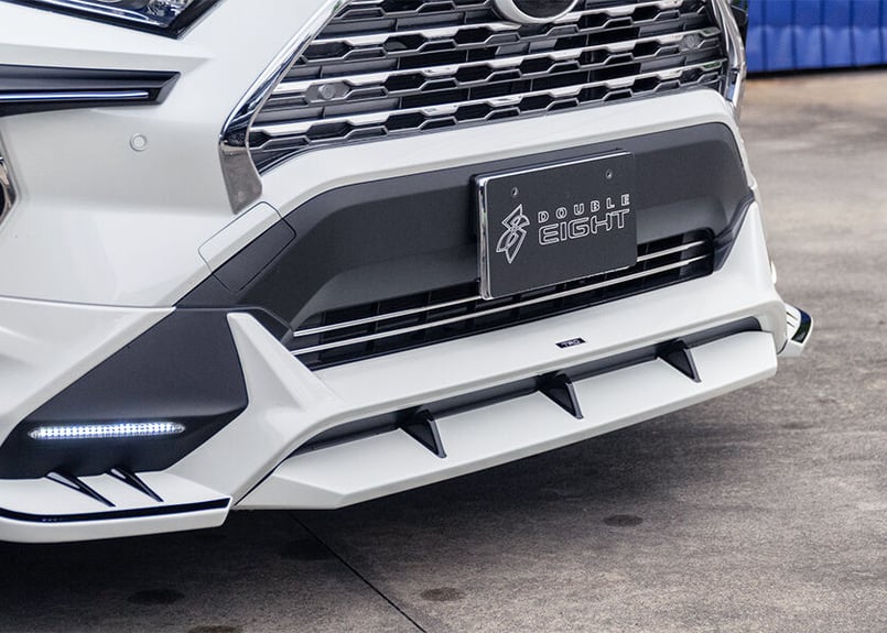 RAV4 TRD用 フロントセンタースポイラー 未塗装品 ダブルエイト RAV4 TRD用 フロントセンタースポイラー 未塗装品 ダブルエイト