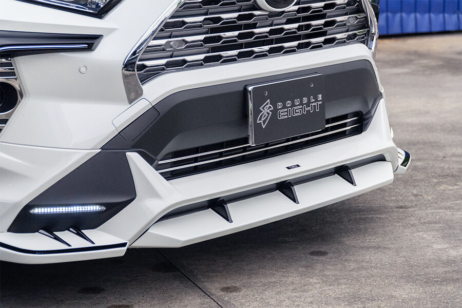 RAV4 TRD用 フロントセンタースポイラー 未塗装品 ダブルエイト | GMG