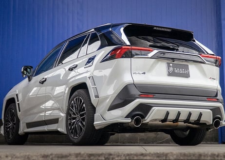 RAV4 TRD用 オーバーフェンダー 未塗装品 ダブルエイト