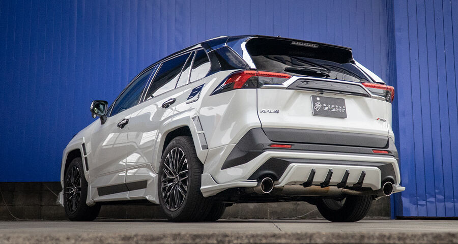 RAV4 TRD用 オーバーフェンダー 未塗装品 ダブルエイト | GMG ONLINE SHOP