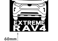 RAV4 ステッカー エクストリーム 正方形　NO.3