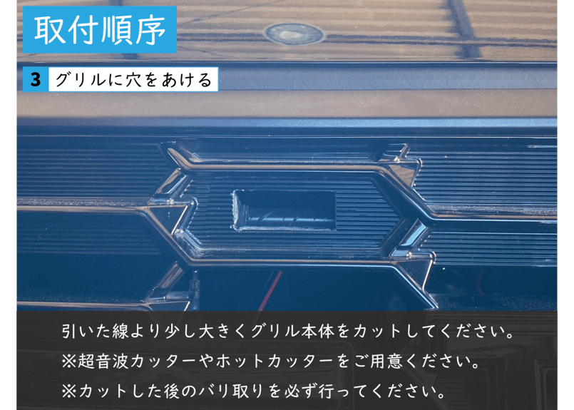 専用㌻ ランドクルーザー300 GR SPORT専用グリルマーカーキット | GMG ONLINE SHOP