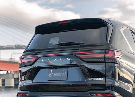 LEXUS LX600 リアゲートスポイラー ダブルエイト 未塗装