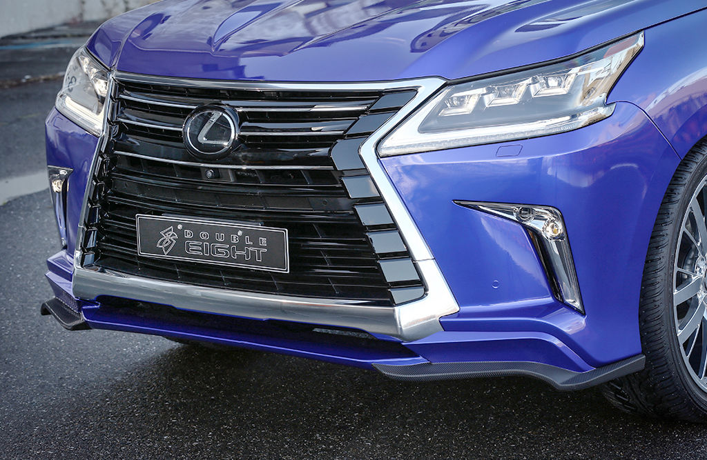 LX570後期 フロントフラップスポイラー FRP製 ダブルエイト | GMG