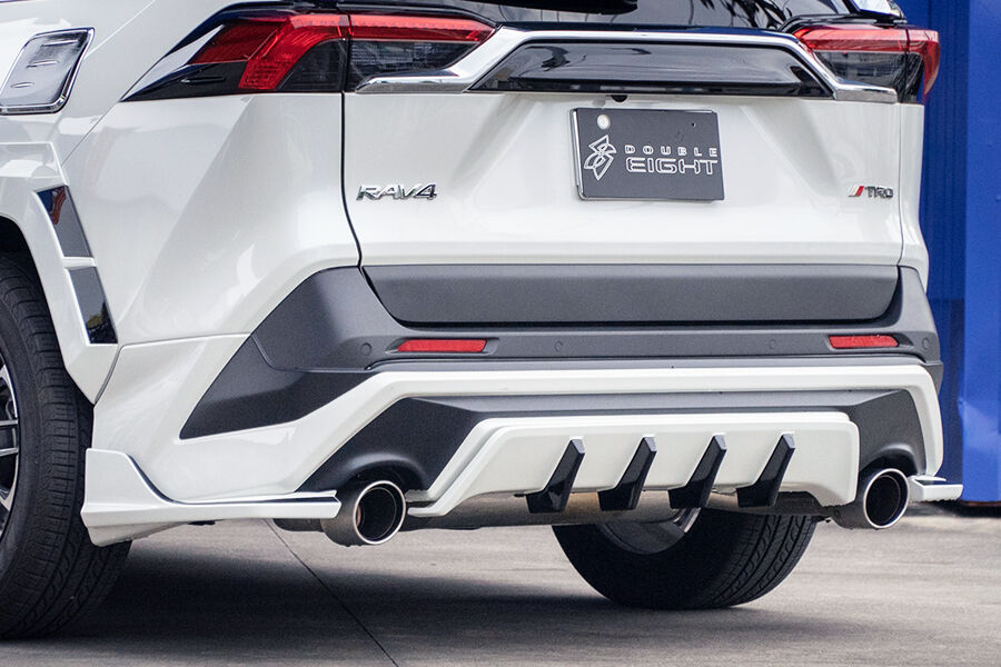 RAV4 TRD用 リアディフューザー 未塗装品 ダブルエイト | GMG ONLINE SHOP