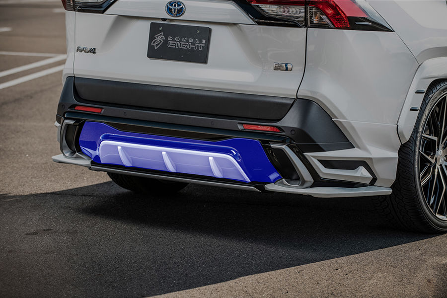 RAV4 リアバンパースキッド 未塗装品 ダブルエイト | GMG ONLINE SHOP